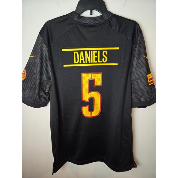 Nike NFL Washington Commanders Jayden Daniels Black Camo Jersey Mens Size L - Picture 5 of 7